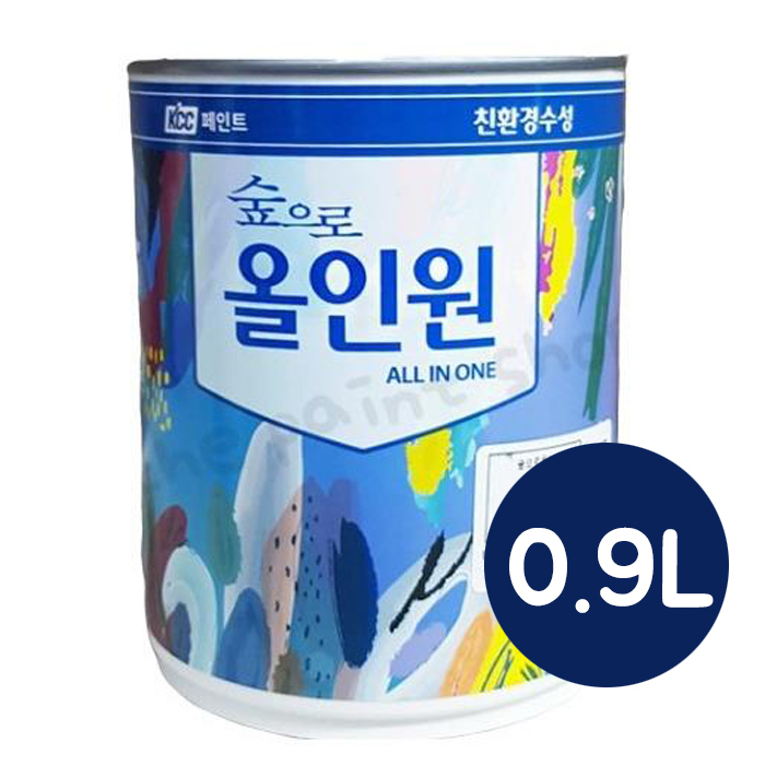 KCC 젯소 및 프라이머가 필요 없는 친환경 올인원 멀티페인트0.9L